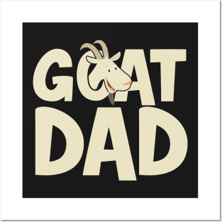 Goat Dad Posters and Art